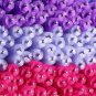 300pcs Disposable Mascara Wands – Colored Eyelash Brush Applicators with Multi Handles