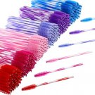 300pcs Disposable Mascara Wands – Colored Eyelash Brush Applicators with Multi Handles
