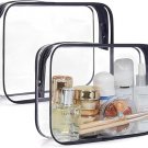 Lightweight Travel Toiletry Bag for Women – Large Wide-Open Puffy Makeup Organizer, Black
