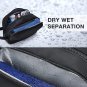Menâs Travel Toiletry Bag â Water-Resistant Dopp Kit Shaving Organizer for Accessories, Black