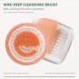 Mini Facial Cleansing Brush – Citrus Infused, Exfoliates & Cleans Pores, 2 Pack Travel Size
