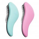 Detangling brush for adults & kids—gentle knot remover for wet, curly, thick hair