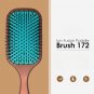 Fusion paddle hair brush—ionic bristles for detangling, straightening & smoothing.