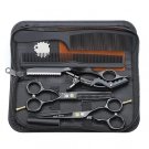 5.5" hair cutting scissors set—barber shears with razor & thinning/texturizing
