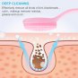 2-pack silicone facial cleansing brushes—waterproof exfoliating scrubbers