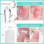 15pcs nail stamping plates set&acirc;��stamper, scraper & templates with storage bag