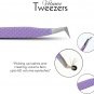 Eyelash Extension Tweezers Set of 3 â Volume, Boot & Slim 90° with Pouch