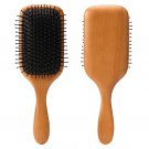 Natural Wooden Paddle Hair Brush – Beech Scalp Massage Brush for All Hair Natural Wooden Paddle Hair Brush – Beech Scalp Massage Brush for All Hair
