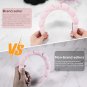 Set of 2 soft cotton terry spa headbands for face washing, masks, and skincare