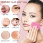 300 heart-shaped compressed facial sponges for cleansing and gentle exfoliation