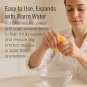 60-pack compressed PVA facial sponges for cleansing, exfoliating, and makeup removal