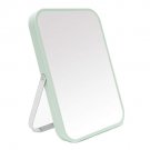 8" portable folding vanity mirror with metal stand, 90° rotation, travel & bathroom use