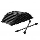 100pcs dual-sided disposable eyeshadow sponge applicators, soft brushes for easy makeup 100pcs dual-sided disposable eyeshadow sponge applicators, soft brushes for easy makeup