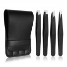 Stainless Steel Precision Tweezers for Eyebrows & Hair Removal Stainless Steel Precision Tweezers for Eyebrows & Hair Removal