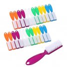 24pcs Nail Brush Set, Long Handle Grip Fingernail & Toenail Cleaning Brushes 24pcs Nail Brush Set, Long Handle Grip Fingernail & Toenail Cleaning Brushes