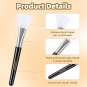 4 Pcs Silicone Face Mask Brushes &acirc;�� Applicators for Mud, Clay, DIY Masks, Lotion & Creams