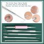 16 PCS Blackhead Remover Tool Kit, Stainless Steel Pimple Extractor Set