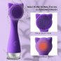 Electric Facial Cleansing Brush &acirc;�� Waterproof Silicone Face Scrubbe