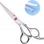 Kids Hair Cutting Scissors Set, 6.5" Safety Round Tip Hairdressing Shears Kit