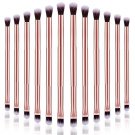 12 Pcs Double Ended Eyeshadow Brushes, Soft Concealer & Blending Applicator Set 12 Pcs Double Ended Eyeshadow Brushes, Soft Concealer & Blending Applicator Set