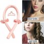 Heatless Curling Rod Headband with Clip, No Heat Silk Hair Roller for Overnight Curls