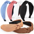 6PCS Knotted Headbands for Women Girls, Wide Hair Bands
