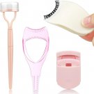 4 in 1 Eyelash Applicator Tool Kit with Curler and Mascara Comb for Women