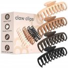 Extra Large Hair Claw Clips for Thick Hair Non Slip Matte Clips for Women