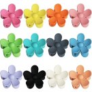 12 Pack Flower Claw Clips for Women Non Slip Matte Hair Clips Strong Hold