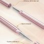 Professional Milia and Blackhead Remover Tool Kit with Tweezers Pink