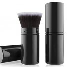 Retractable Travel Kabuki Brush for Foundation Powder and Liquid Makeup
