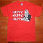 Duck Dynasty T-shirt Happy Happy Hap-Pay Phil Robertson fan shirts Red