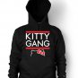 Kitty Gang Hoodie Hello Cool Hip Swag Hooded Sweatshirt Adult SMALL