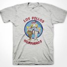 Los Pollos Hermanos Breaking Bad Heisenberg T-shirt Sports Grey Adult LARGE