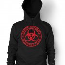 Zombie Outbreak Response Team Hoodie Dead Zombie Walkers Hunter Sweatshirt Adult XL