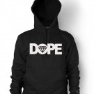 Dope Diamond hOODIE Hip Hop Streetware Swag Black Hooded Sweatshirt Adult MEDIUM