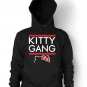 Kitty Gang Hoodie Hello Cool Hip Swag Hooded Sweatshirt Adult LARGE