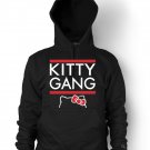 Kitty Gang Hoodie Hello Cool Hip Swag Hooded Sweatshirt Adult 2XL