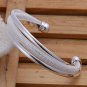 Silver Hypotenuse Bangel Bracelet