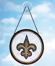 NFL Saints Suncatcher