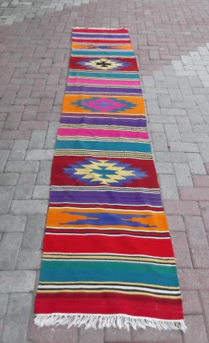 Turkish Runners Handwoven 100-2000 Traditional Wool Rug Carpet 24,4''x120,9'' (62cm x 307cm)