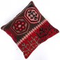 MODERN Turkish Bohemian Home Decor,Handwoven Turkish Kilim Pillow Cover 16" X 16"