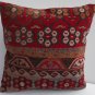 MODERN Turkish Bohemian Home Decor,Handwoven Turkish Kilim Pillow Cover 16" X 16"