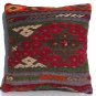 MODERN Turkish Bohemian Home Decor,Handwoven Turkish Kilim Pillow Cover 16" X 16"