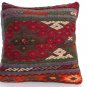 MODERN Turkish Bohemian Home Decor,Handwoven Turkish Kilim Pillow Cover 16" X 16"