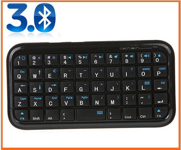 Ultra Slim Mini Bluetooth Keyboard For Iphone 4 / PS3 / Android OS PCPDA ,