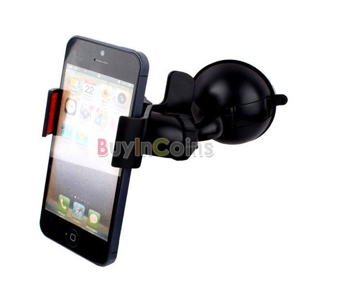 New Universal 360 Degree Car Mount Holder Bracket for Samsung for iPhone 4 4S #22960