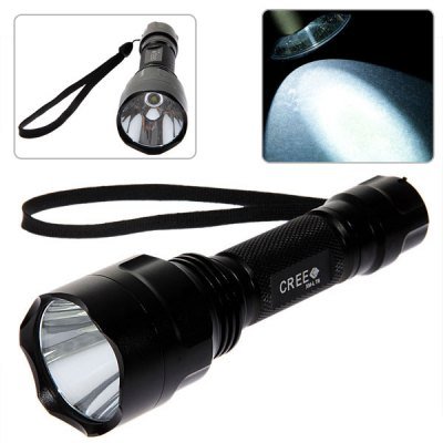 Ultrafire C8 Cree XM-L T6 5 Modes 1000 Lumens LED Flashlight (1 x 18650 Battery)