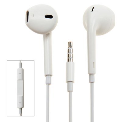 In-ear Headphones with Mic and Volume Control for iPhone 6 / 6 Plus / 5 / 4 / 4S
