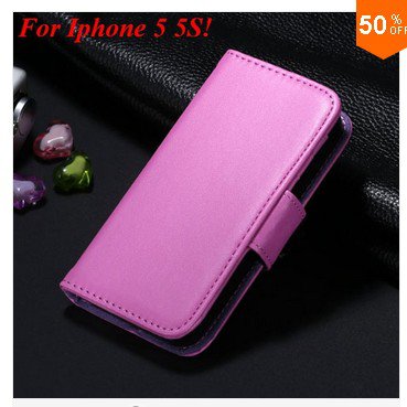 Photo Frame Flip PU Leather Cover Case For Iphone 5 5S ( COLOR 2
